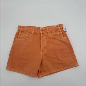 Free People Orange Shorts